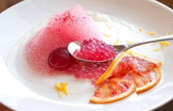 爆爆珠，神奇的分子料理美食！